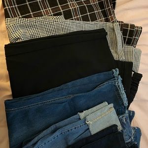 Lot of women’s size XL/16 bottoms